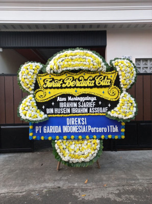 Papan Bunga Duka di Dampit