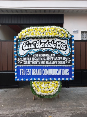 Papan Bunga Duka di Dampit